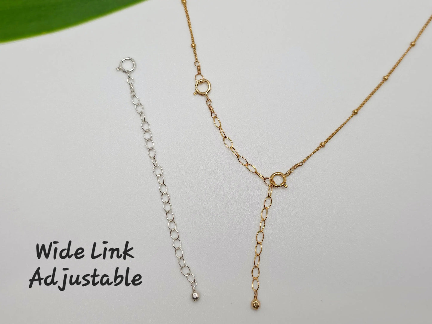 Necklace Extender, Sterling Silver or 14k Gold Filled My Store