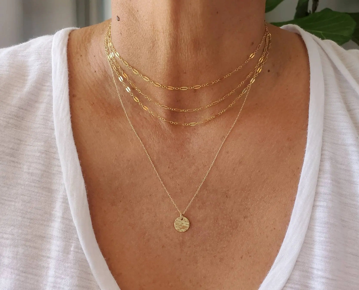 Double Necklace Set, Set of 2, Gold, Silver, Two Necklaces, Layering Necklaces, Necklace Set, Layered Set, Delicate, Dainty, Minimalist My Store