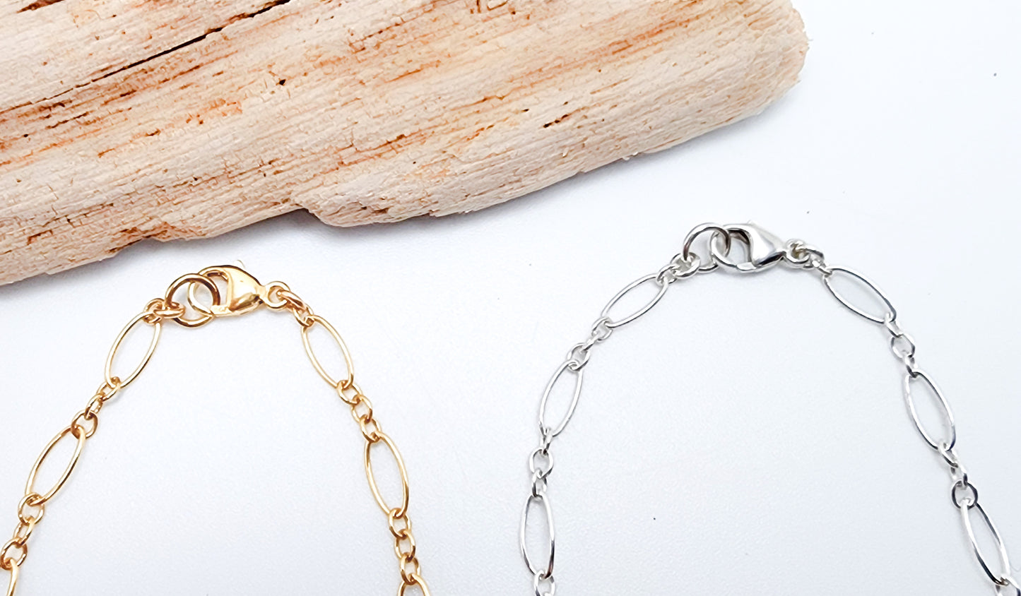 14k Gold Filled Figaro Bracelet