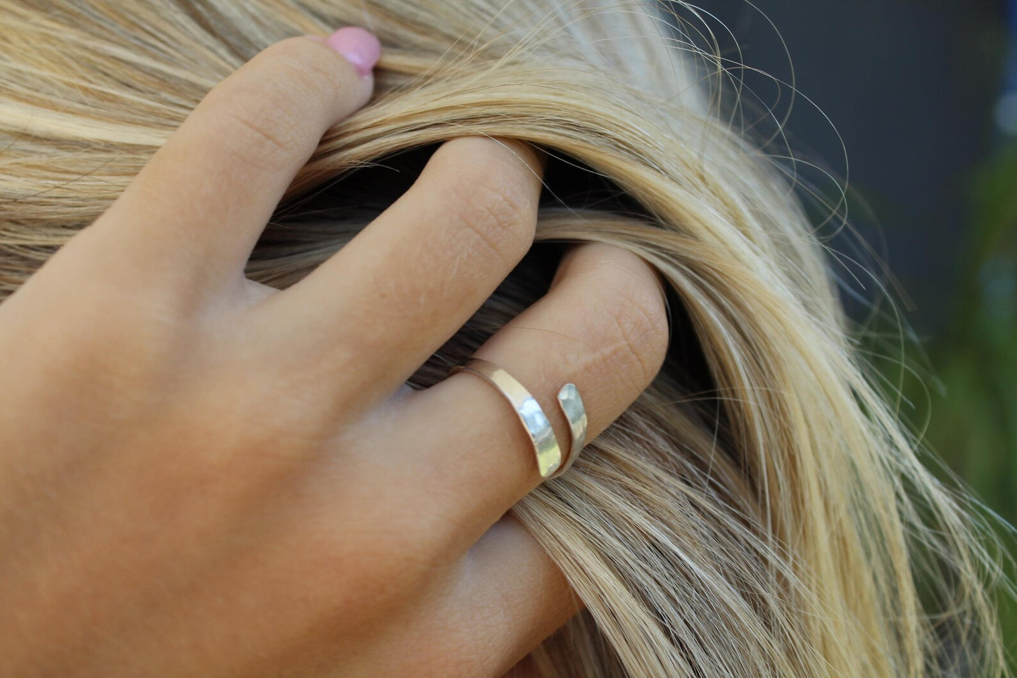 Dainty 14k Gold Filled Wrap Ring My Store