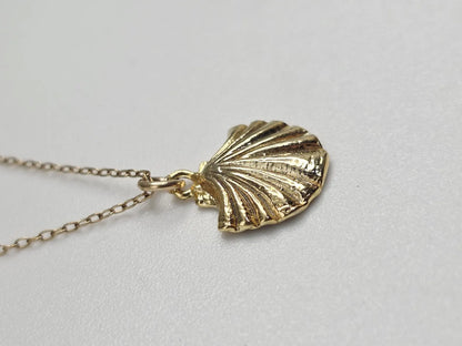Sterling Silver Clam Shell Necklace My Store