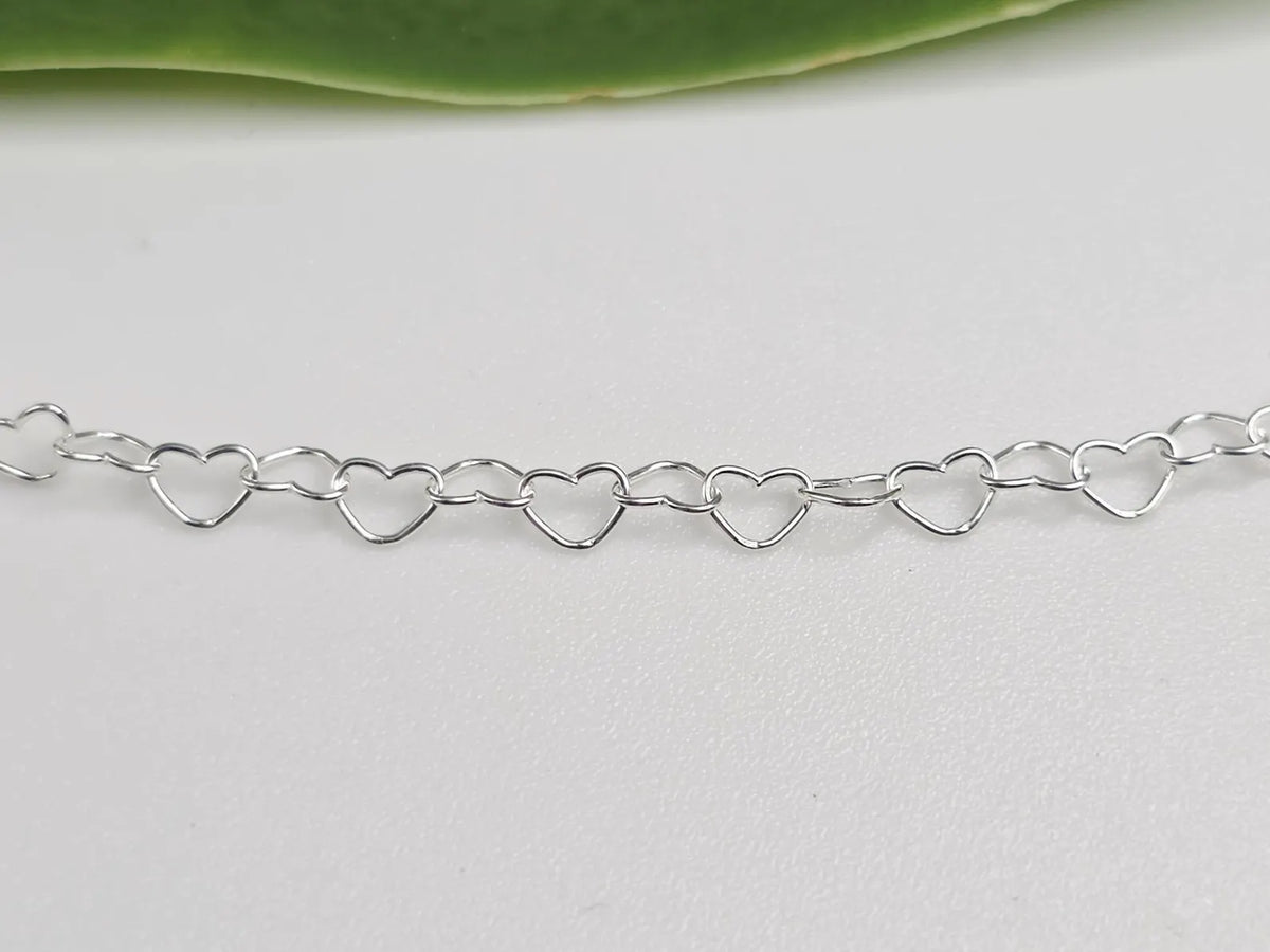 14k Gold Filled Heart Chain Anklet My Store