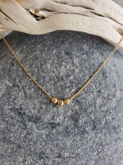 Layered 3 Necklace Set, 14k Gold Filled, Sterling Silver My Store