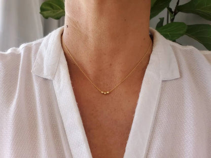 Layered 3 Necklace Set, 14k Gold Filled, Sterling Silver My Store