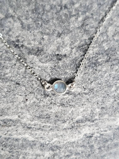 Layered Labradorite Bezel, 3 Necklace Set, 14k Gold Filled, Sterling Silver My Store