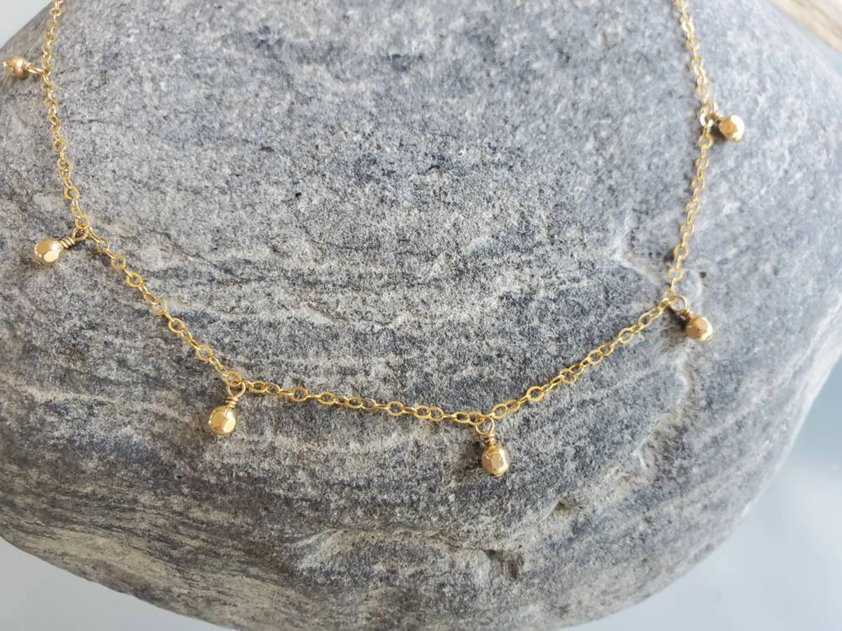 Layered Labradorite Bezel, 3 Necklace Set, 14k Gold Filled, Sterling Silver My Store