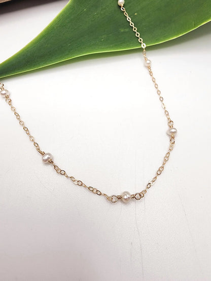 Set of 3, Gold Filled Layered Gemstone Necklaces My Store