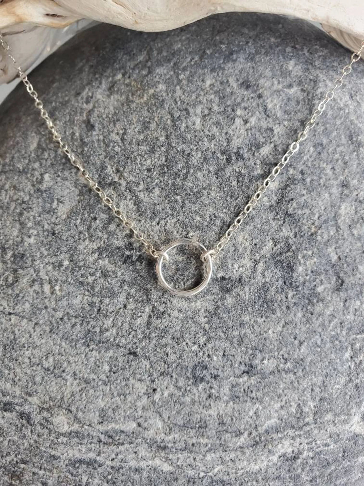 Set of 3 Circle Necklaces, 14k Gold Fill, Sterling Silver My Store