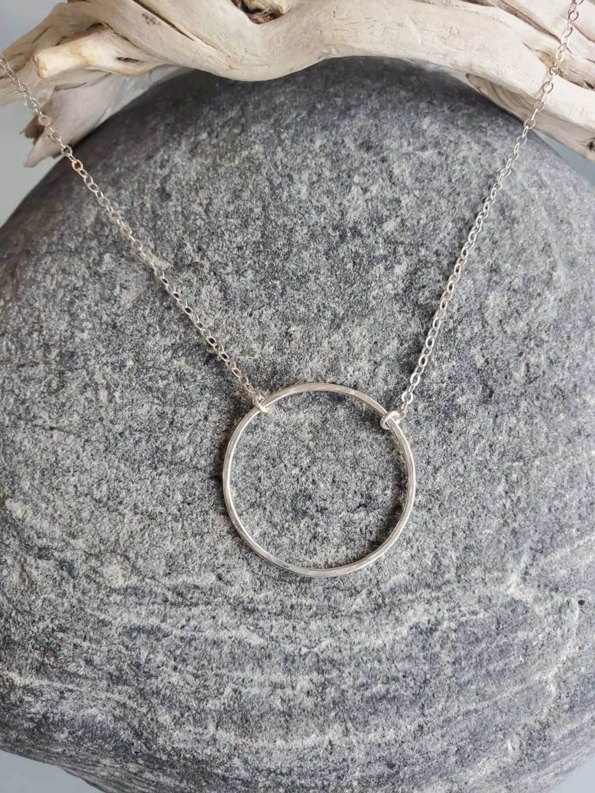 Set of 3 Circle Necklaces, 14k Gold Fill, Sterling Silver My Store