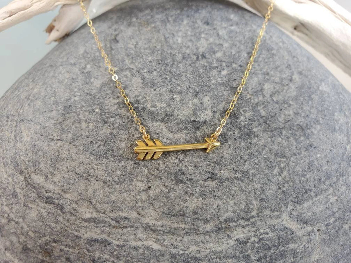 Sterling Silver Arrow Pendant Necklace My Store