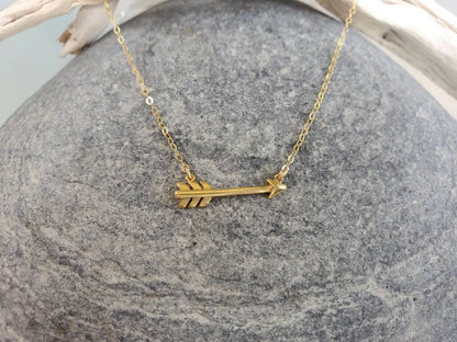 Sterling Silver Arrow Pendant Necklace My Store