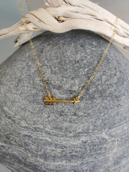 Sterling Silver Arrow Pendant Necklace My Store