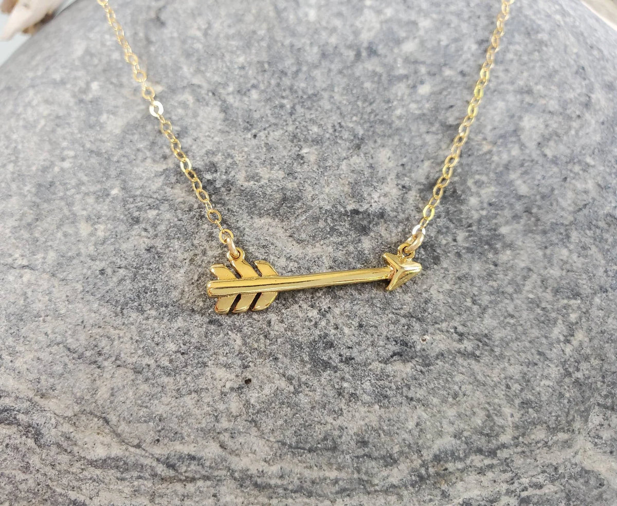 Sterling Silver Arrow Pendant Necklace My Store
