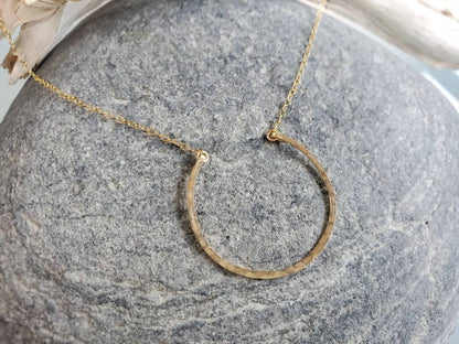 Small Sterling Silver Horseshoe Necklace My Store
