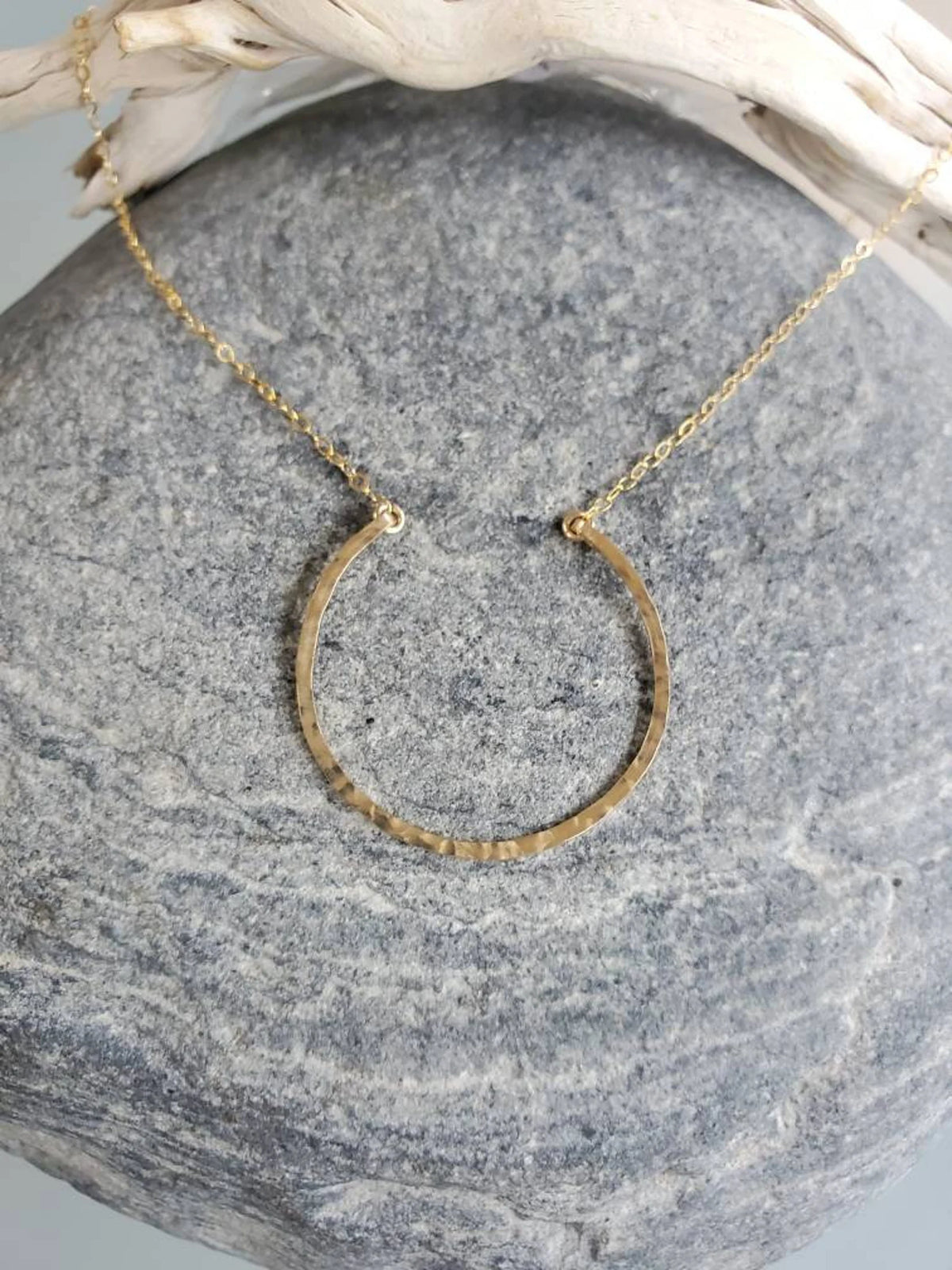 Small 14k Gold Fill Horseshoe Necklace My Store