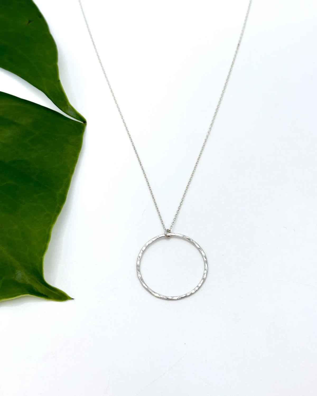 Small 14k Gold Fill Open Circle Pendant Necklace My Store