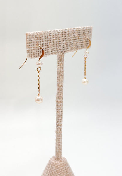 Freshwater Pearl Drop Earrings