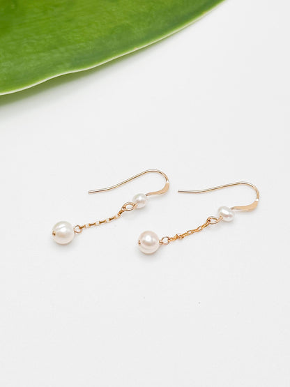 Freshwater Pearl Drop Earrings