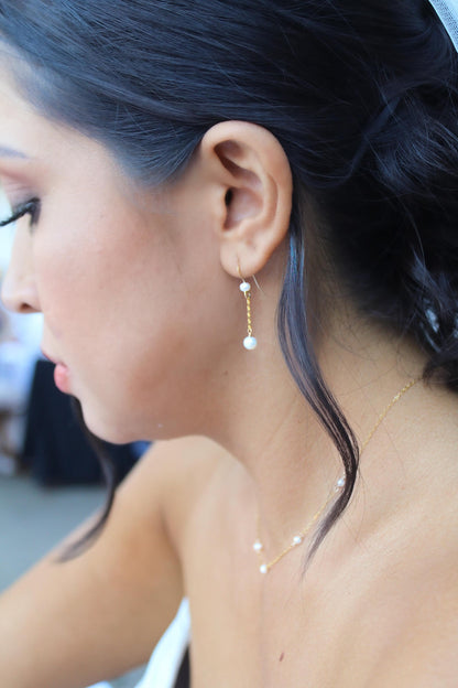 Freshwater Pearl Drop Earrings