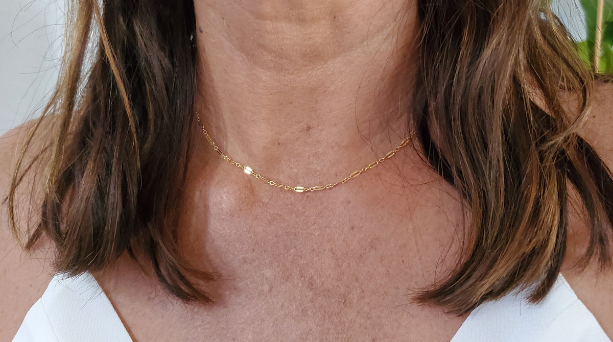 Layered Necklace Set, Set of 3, 14k Gold Filled, Sterling Silver, Minimalist, Paperclip, Chain, Set, Layered Necklace, Dainty, Minimalist My Store