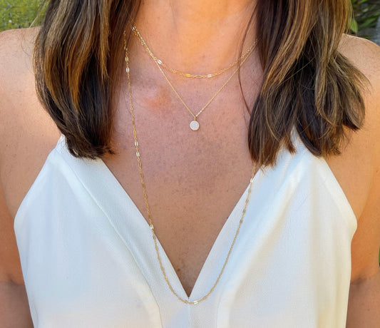 Tiny Gold Druzy necklace, Dainty, Druzy, Gold Necklace, Tiny Gold Necklace, Minimalist, Bridesmaid, Wedding, White, Gold My Store