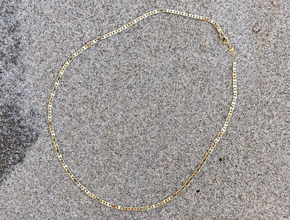 14k Gold Fill Anchor Chain Necklace