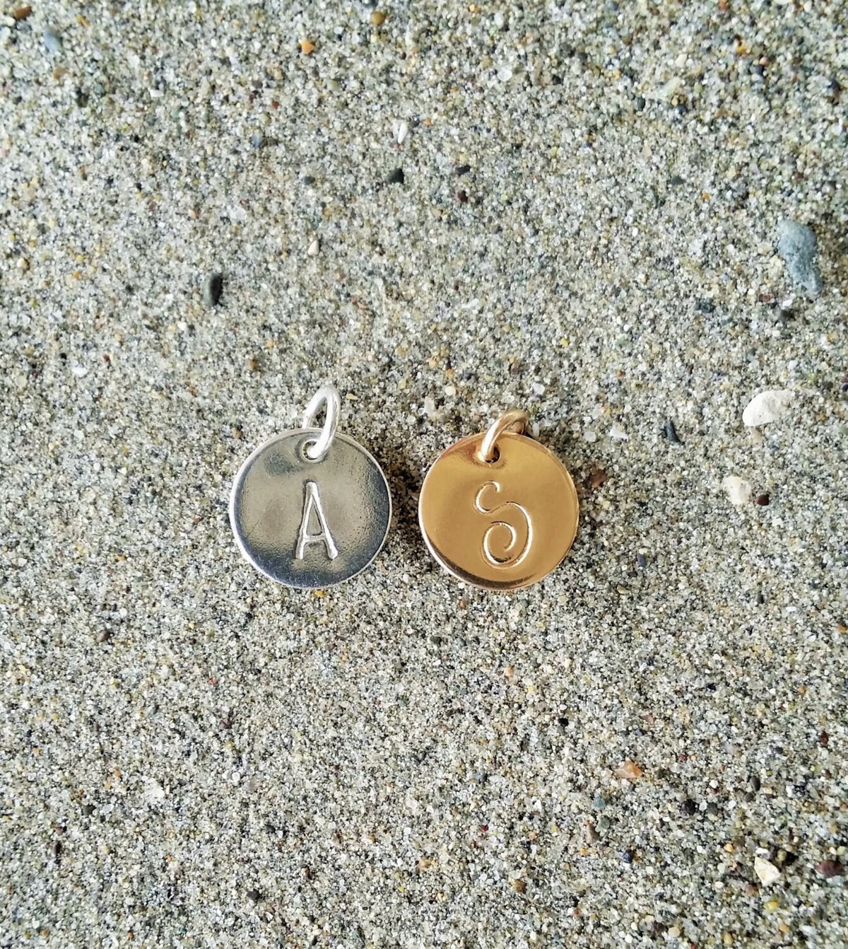 Gold Monogram Necklace, Initial Necklace, 14k Gold Fill, Dainty Gold Necklace, Layering Necklace, Minimalist Necklace, Dainty, Delicate My Store