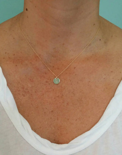 Tiny, Gold Zodiac Necklace, Birthday Sign Necklace, Simple My Store